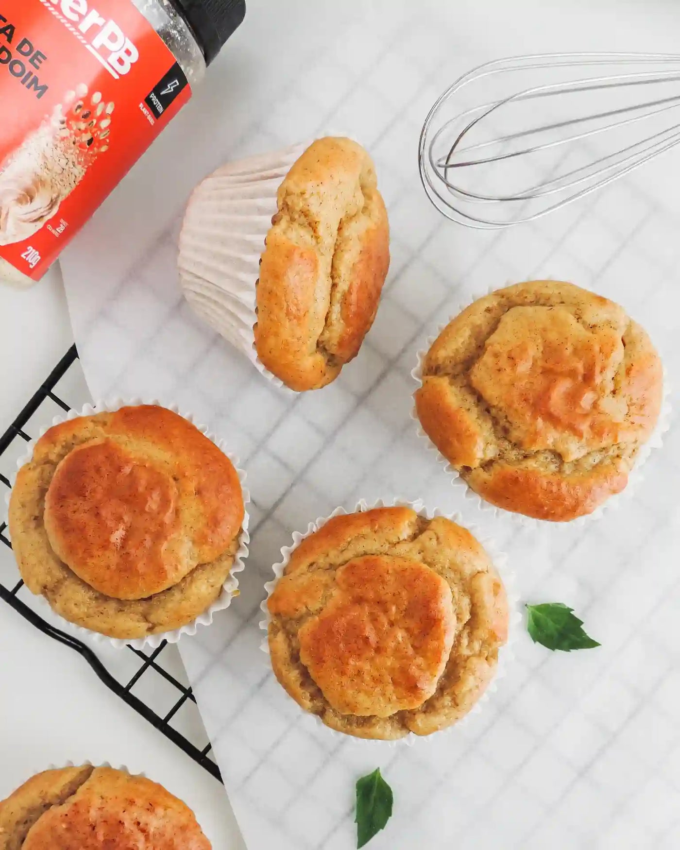 PB Muffins de banana