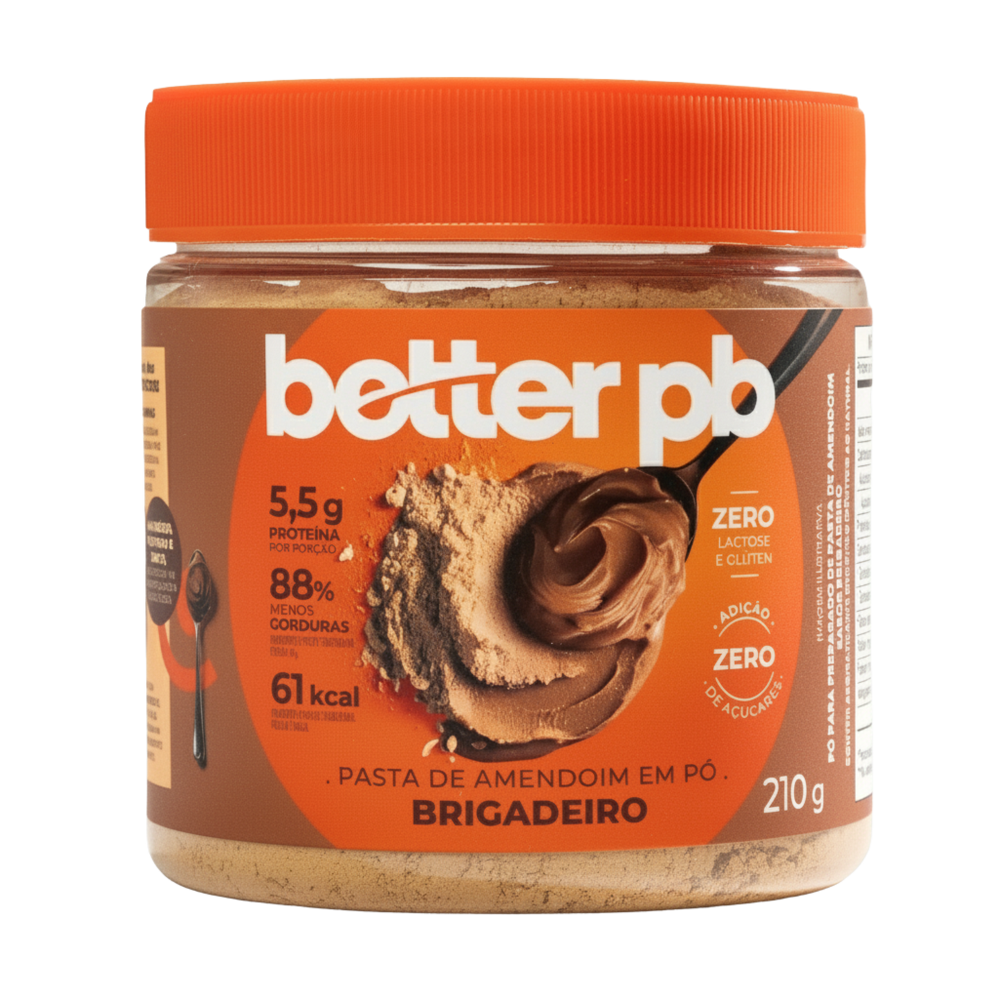 Pasta de Amendoim em Pó Brigadeiro