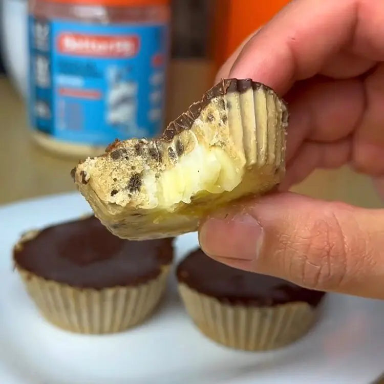 Bombom gelado de banana