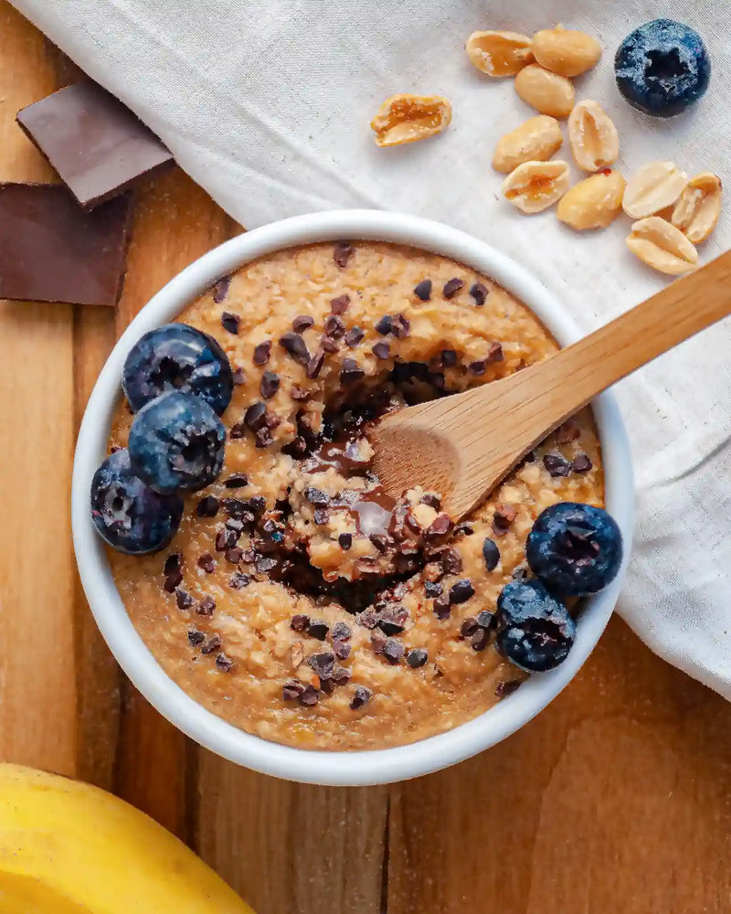 PB Baked Oats
