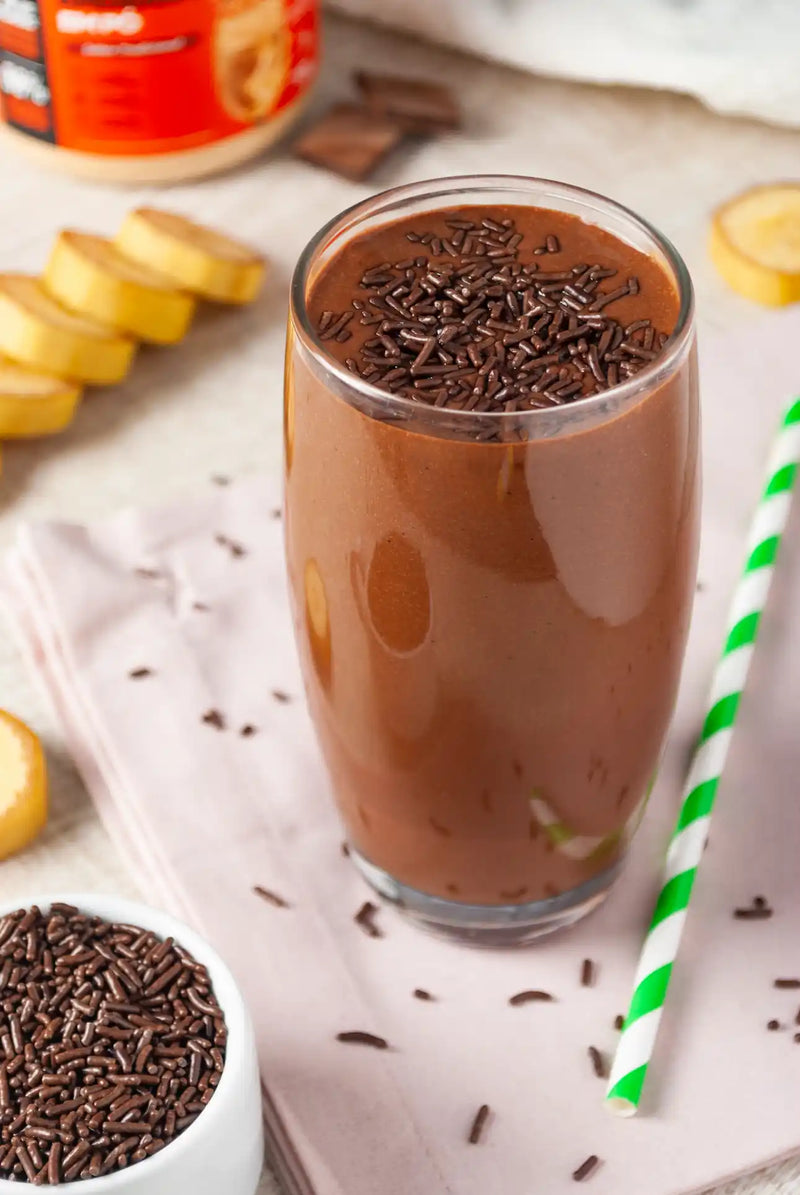 PB shake de chocolate