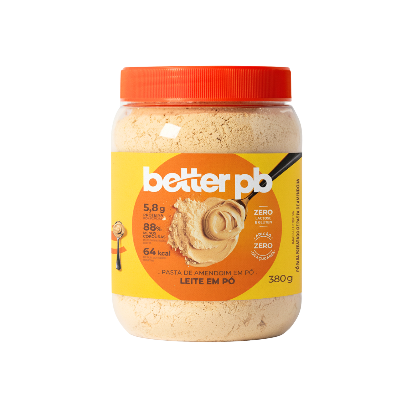 Pasta de Amendoim em Pó Leite em Pó