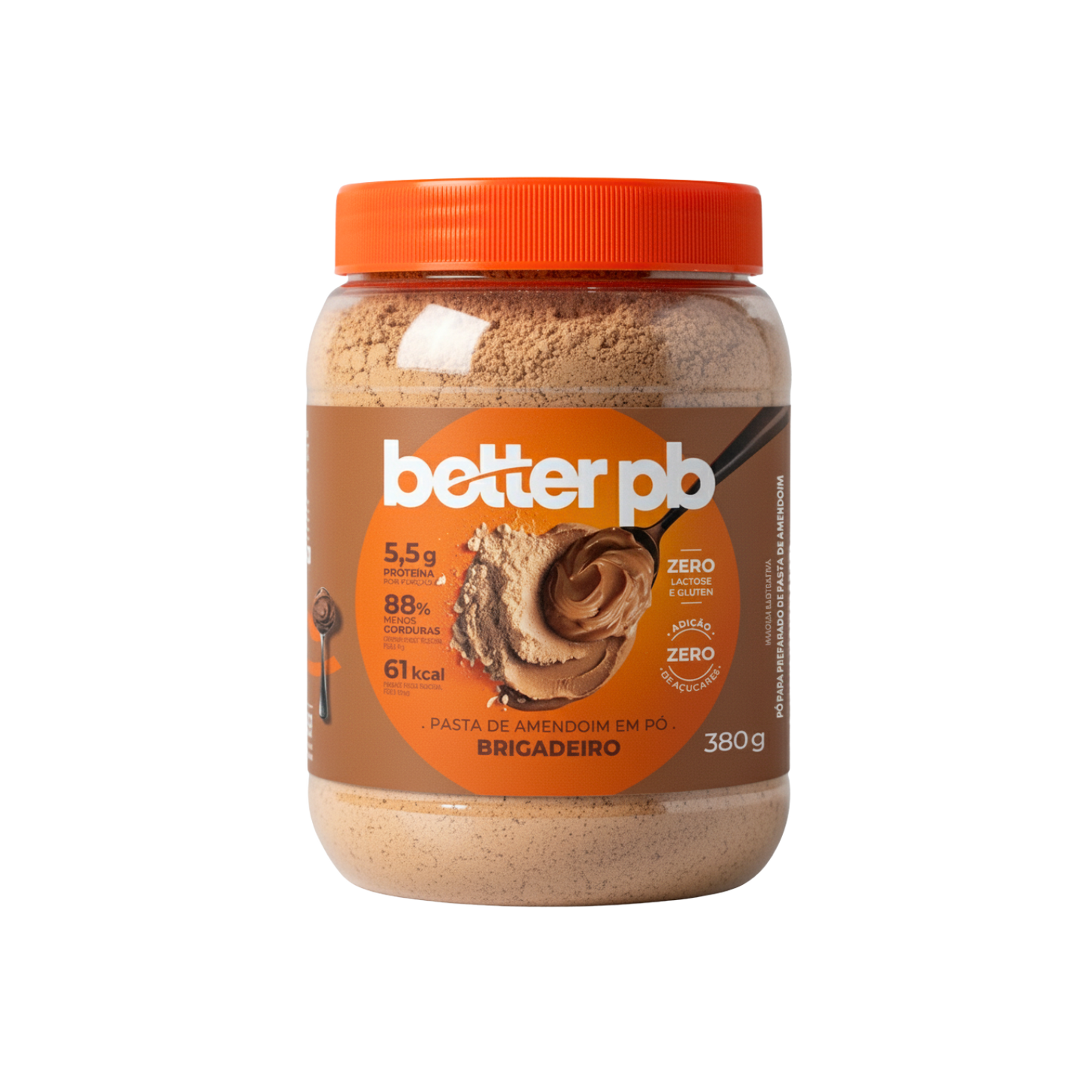 Pasta de Amendoim em Pó Brigadeiro