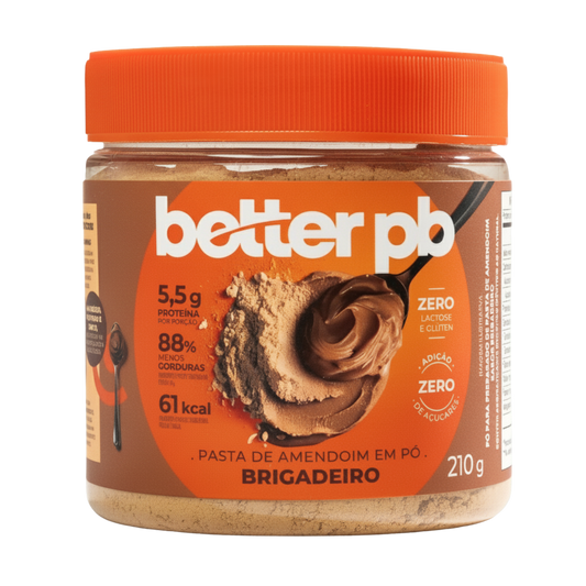 Pasta de Amendoim em Pó Brigadeiro