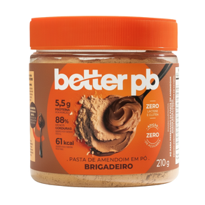 Pasta de Amendoim em Pó Brigadeiro