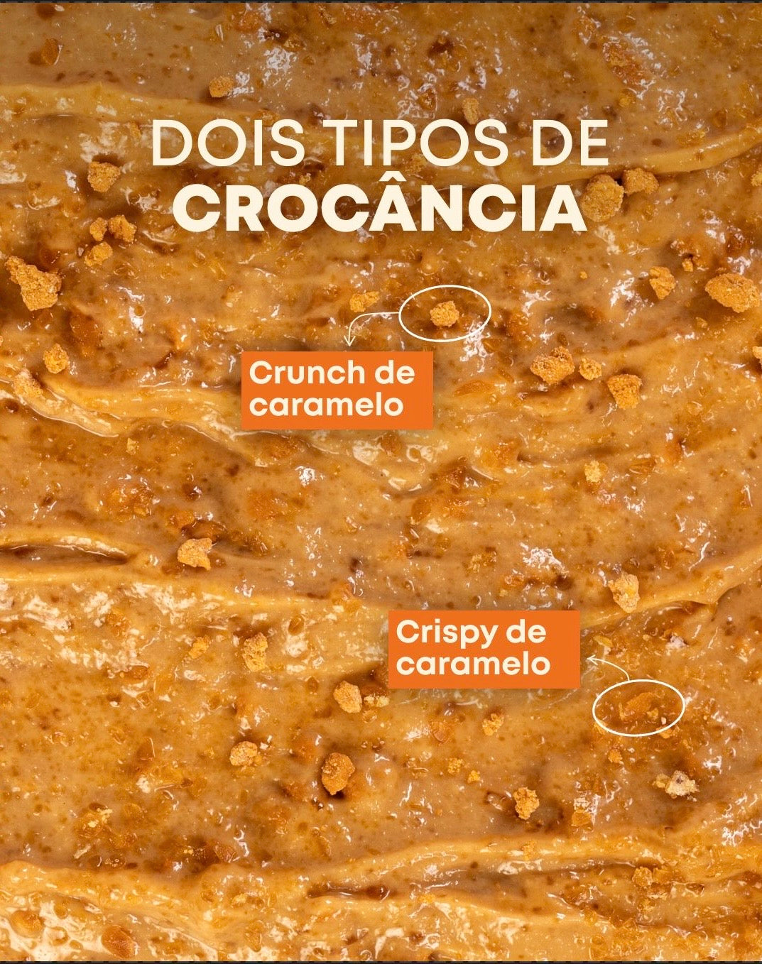 Pasta de Amendoim em Pó Crunch Caramelo Salgado - 210g