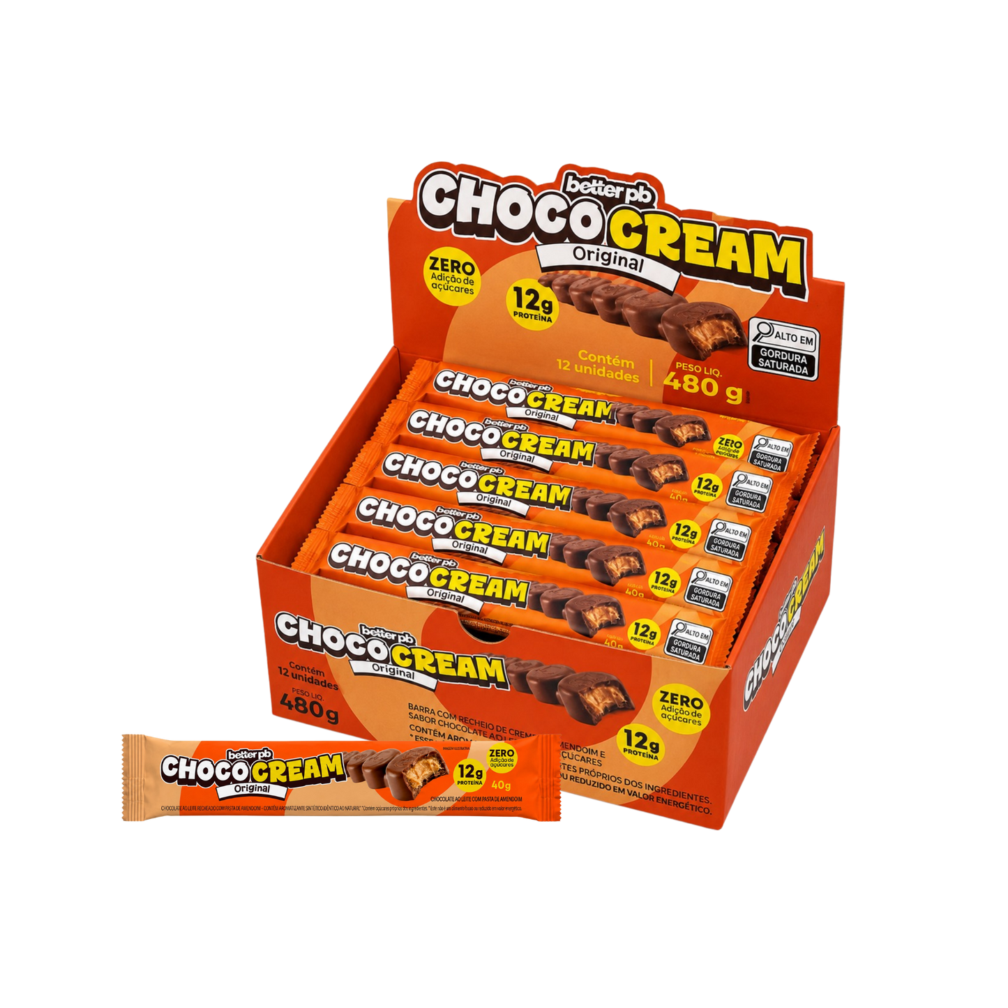 Chococream Original 40g - 12un