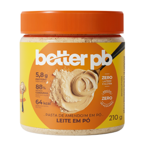 Pasta de Amendoim em Pó Leite em Pó