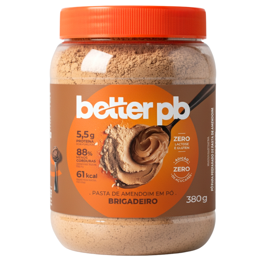 Pasta de Amendoim em Pó Brigadeiro