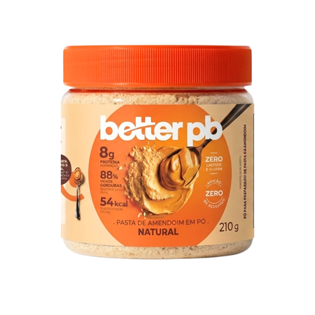 Pasta de Amendoim em Pó Natural - 210g