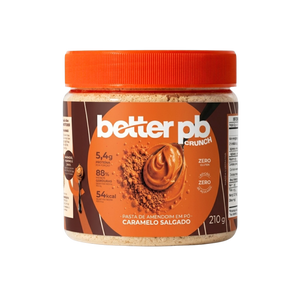 Pasta de Amendoim em Pó Crunch Caramelo Salgado - 210g