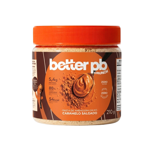 Pasta de Amendoim em Pó Crunch Caramelo Salgado - 210g