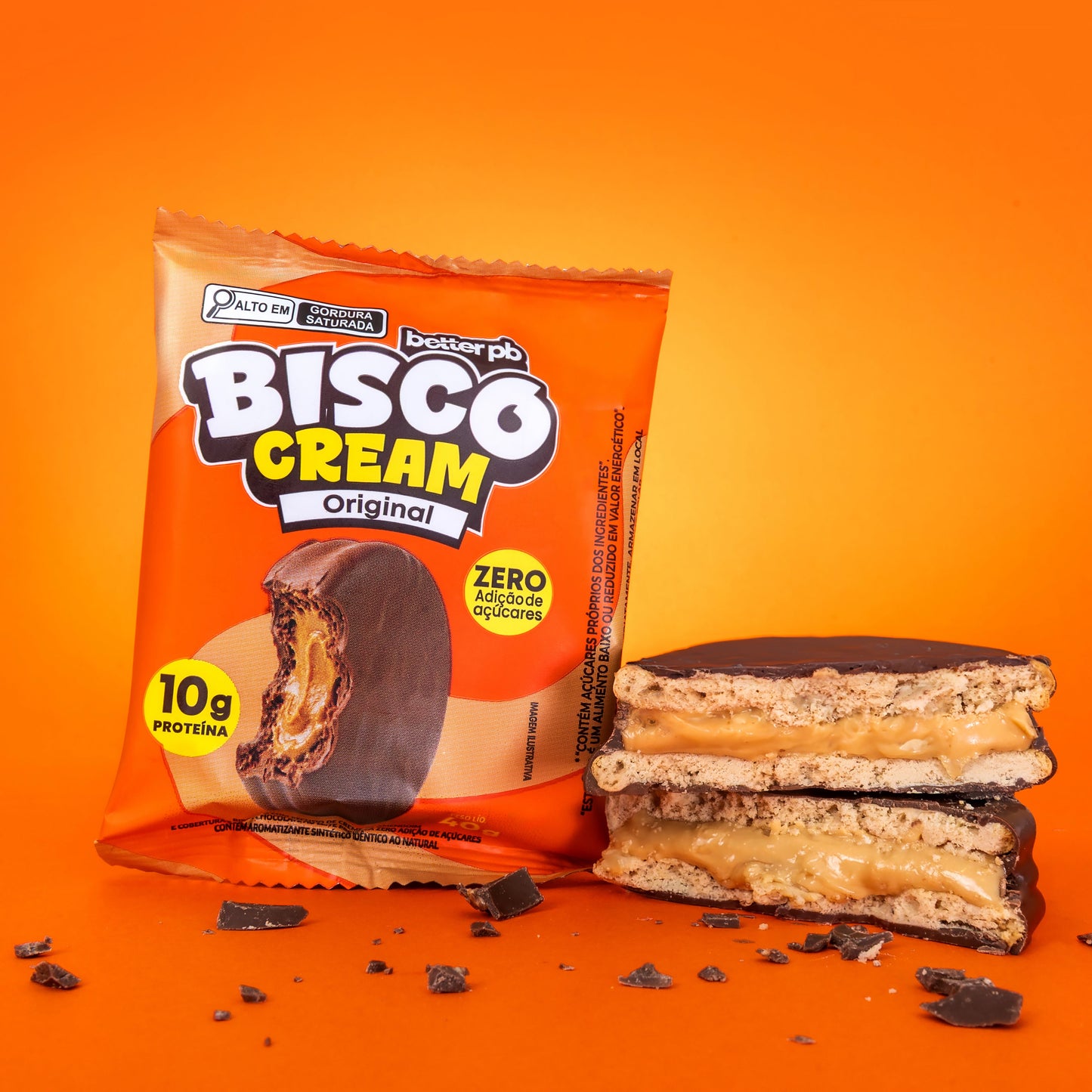 Biscocream Original 40g - 12un (parte do kit)