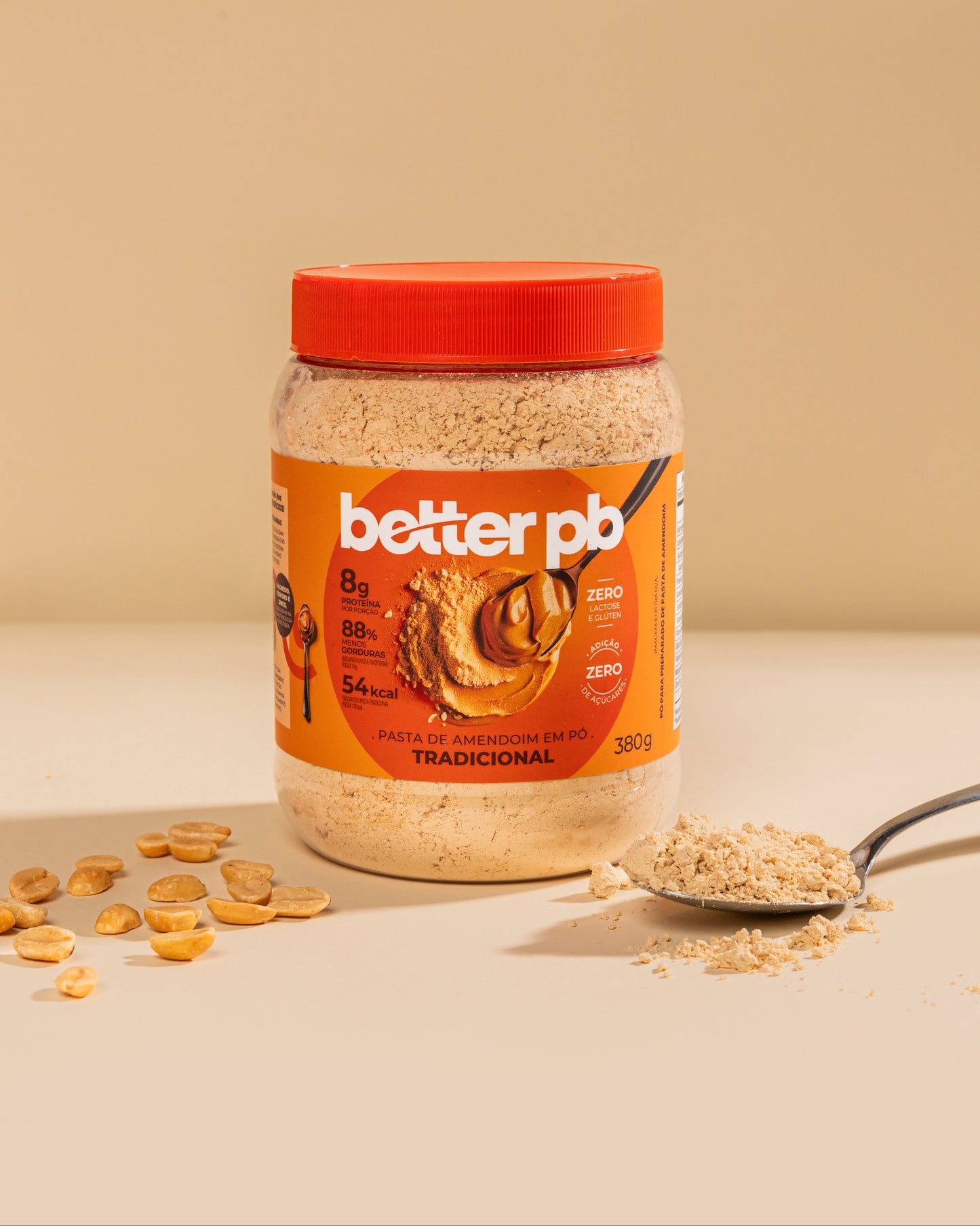 Pasta de Amendoim em Pó Tradicional